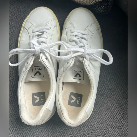 Veja Esplar White Womens Sneakers Size 7 - Picture 5 of 16
